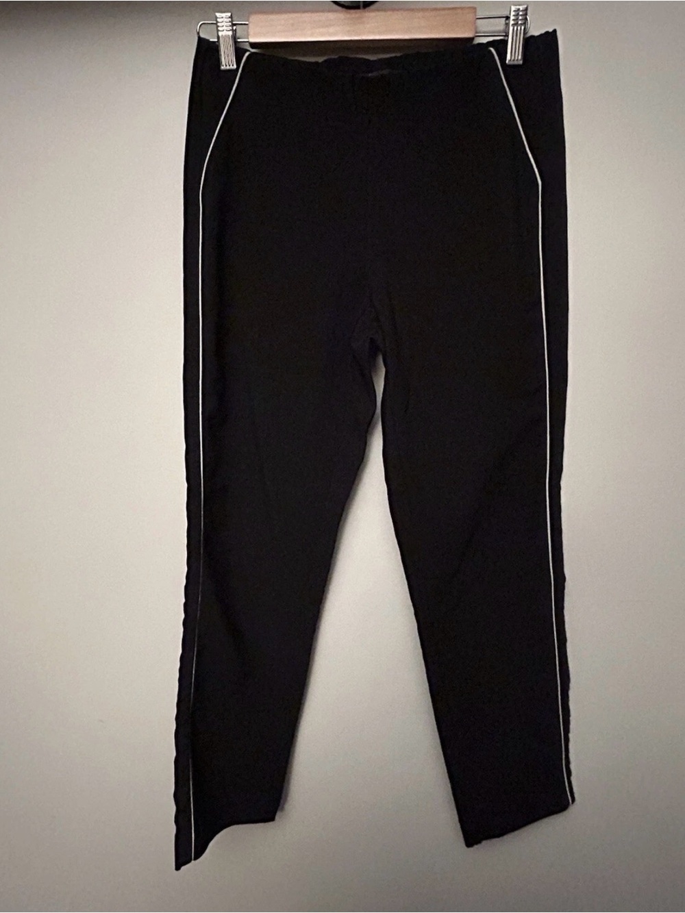 Adrianna Papell Pull On Dress Pants; Straight Leg; Black - Women’s Size 1X